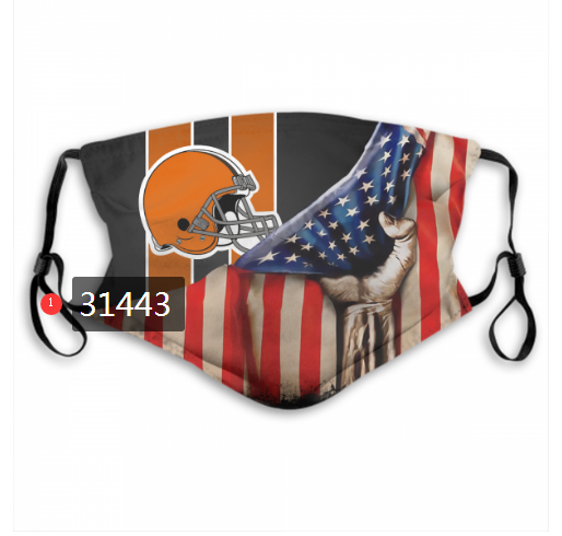 NFL 2020 Cleveland Browns 143 Dust mask with filter
